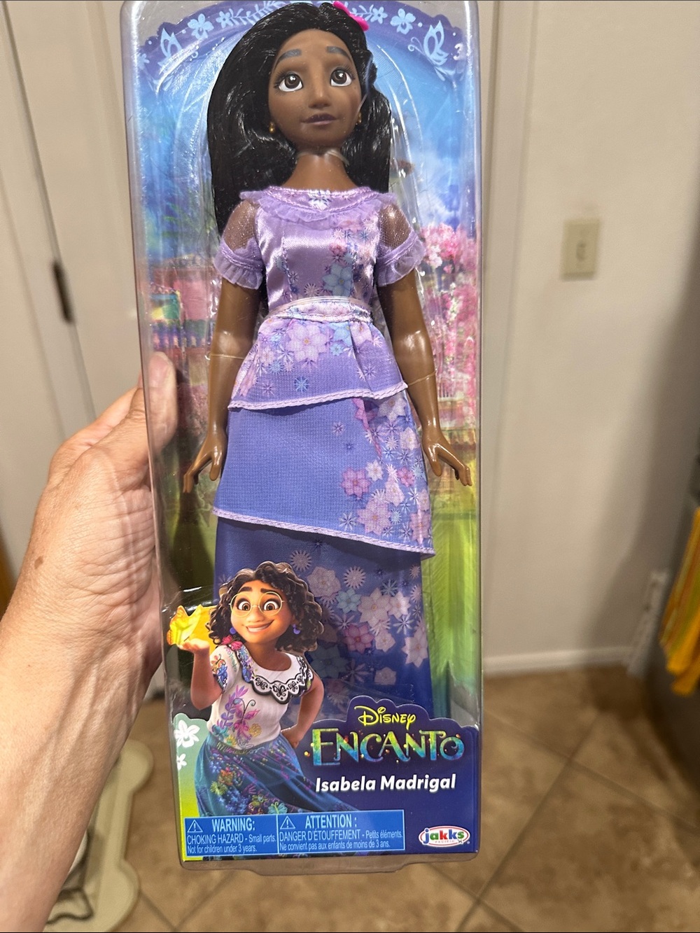 Disney Isabela Madrigal Floral Purple Dress Doll